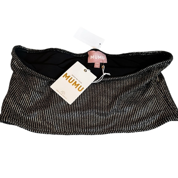 Show Me Your MuMu Tempo Tube Top Disco Glitz Plus Size 2X- NWT - Picture 4 of 14